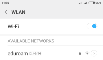android Wi-Fi settings